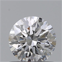 Diamante Natural 0.61 quilates, Redondo , Color F, claridad IF y certificado GIA