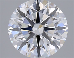 Picture of Lab Grown Diamond 2.55 Carats, Round with Excellent Cut, D Color, VVS2 Clarity and Certified by GIA