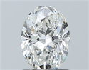 Natural Diamond 1.05 Carats, Oval with  Cut, G Color, IF Clarity and Certified by GIA
