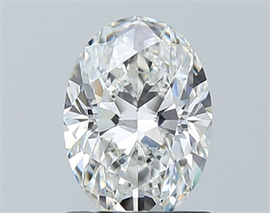 Picture of Natural Diamond 1.05 Carats, Oval with  Cut, G Color, IF Clarity and Certified by GIA