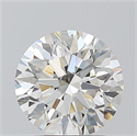 Diamante Natural 1.55 quilates, Redondo , Color I, claridad VVS1 y certificado GIA