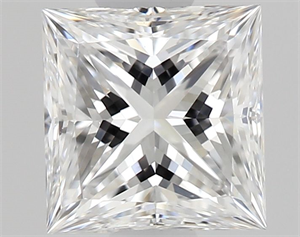 Foto Diamante Natural 0.51 quilates, Princesa , Color D, claridad VS1 y certificado GIA de