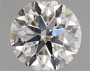 Picture of Natural Diamond 0.70 Carats, Round with Very Good Cut, I Color, VS2 Clarity and Certified by GIA
