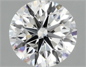 Lab Grown Diamond 2.00 Carats, Round with Excellent Cut, D Color, VVS2 Clarity and Certified by IGI