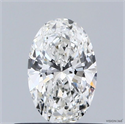 Natural Diamond 0.45 Carats, Oval with  Cut, G Color, VS1 Clarity and Certified by GIA