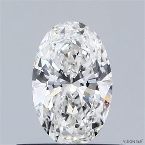 Picture of Natural Diamond 0.45 Carats, Oval with  Cut, G Color, VS1 Clarity and Certified by GIA