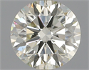 Natural Diamond 0.81 Carats, Round with Excellent Cut, L Color, VS2 Clarity and Certified by GIA