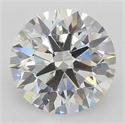 Lab Grown Diamond 7.10 Carats, Round with Excellent Cut, G Color, IF Clarity and Certified by GIA