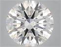 Lab Grown Diamond 1.74 Carats, Round with Ideal Cut, D Color, VS1 Clarity and Certified by IGI