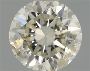 Picture of Natural Diamond 0.70 Carats, Round with Very Good Cut, J Color, I1 Clarity and Certified by IGI