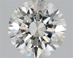 Picture of Natural Diamond 1.00 Carats, Round with Excellent Cut, I Color, SI1 Clarity and Certified by GIA