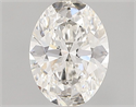 Diamante Natural 0.60 quilates, Ovalado , Color G, claridad SI1 y certificado GIA