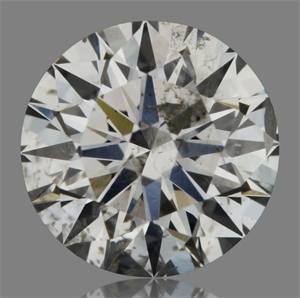 Picture of Natural Diamond 1.00 Carats, Round with Excellent Cut, D Color, I1 Clarity and Certified by GIA