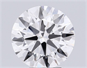 Lab Grown Diamond 4.59 Carats, Round with Ideal Cut, D Color, VVS2 Clarity and Certified by IGI