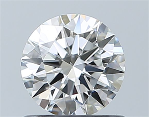 Picture of Natural Diamond 0.70 Carats, Round with Excellent Cut, H Color, SI1 Clarity and Certified by GIA