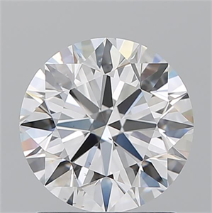 Picture of Natural Diamond 1.55 Carats, Round with Excellent Cut, H Color, SI1 Clarity and Certified by GIA