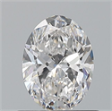 Natural Diamond 0.70 Carats, Oval with  Cut, E Color, VVS2 Clarity and Certified by GIA