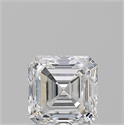 Diamante Natural 0.90 quilates, Asscher , Color F, claridad SI1 y certificado GIA