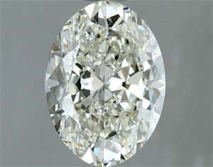 Picture of Natural Diamond 2.02 Carats, Oval with  Cut, J Color, VS1 Clarity and Certified by IGI