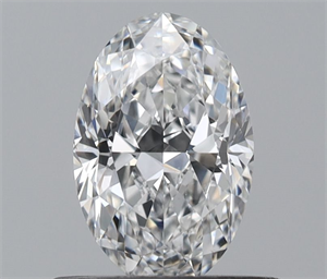 Picture of Natural Diamond 0.50 Carats, Oval with  Cut, E Color, VS2 Clarity and Certified by GIA