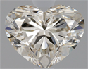 Diamante Natural 1.71 quilates, Corazón , Color J, claridad SI1 y certificado HRD