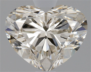 Foto Diamante Natural 1.71 quilates, Corazón , Color J, claridad SI1 y certificado HRD de