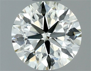 Foto Diamante Natural 0.70 quilates, Redondo , Color K, claridad VVS1 y certificado IGI de