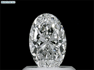 Foto Diamante Natural 0.70 quilates, Ovalado , Color D, claridad SI1 y certificado GIA de