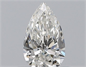Diamante Natural 0.31 quilates, De pera , Color H, claridad VS1 y certificado GIA