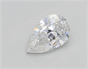 Diamante Natural 0.50 quilates, De pera , Color E, claridad I1 y certificado GIA
