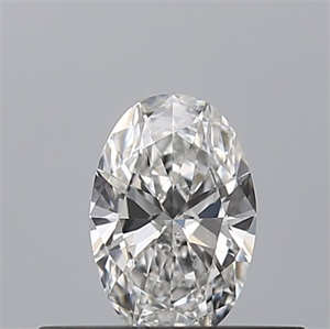 Picture of Natural Diamond 0.23 Carats, Oval with  Cut, D Color, VVS2 Clarity and Certified by GIA