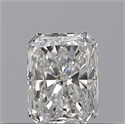 Natural Diamond 0.29 Carats, Radiant with  Cut, E Color, VVS1 Clarity and Certified by GIA