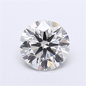 Picture of Lab Grown Diamond 1.58 Carats, Round with Ideal Cut, I Color, VVS2 Clarity and Certified by IGI
