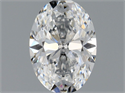 Diamante Natural 0.40 quilates, Ovalado , Color E, claridad VS1 y certificado GIA
