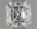 Natural Diamond 0.51 Carats, Asscher with  Cut, E Color, I1 Clarity and Certified by IGI