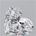 Natural Diamond 3.25 Carats, Heart with  Cut, D Color, VS2 Clarity and Certified by GIA