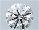 Natural Diamond 1.00 Carats, Round with Excellent Cut, H Color, SI1 Clarity and Certified by GIA