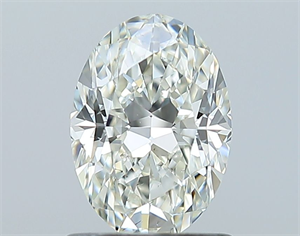 Picture of Natural Diamond 1.02 Carats, Oval with  Cut, H Color, VS2 Clarity and Certified by IGI