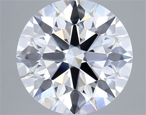 Picture of Lab Grown Diamond 3.01 Carats, Round with Ideal Cut, D Color, VVS1 Clarity and Certified by IGI