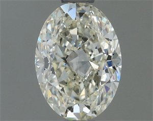 Foto Diamante Natural 0.71 quilates, Ovalado , Color J, claridad VVS1 y certificado IGI de