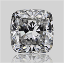 Diamante Natural 0.60 quilates, Del cojín , Color E, claridad VVS1 y certificado GIA