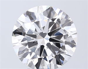 Picture of Lab Grown Diamond 7.02 Carats, Round with Excellent Cut, F Color, VVS2 Clarity and Certified by IGI