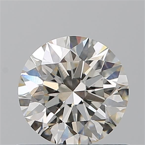 Foto Diamante Natural 0.74 quilates, Redondo , Color L, claridad VS1 y certificado GIA de