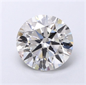 Del inventario de diamantes de laboratorio, 1.75 quilates, Redondo , Color H, claridad VS1 y certificado IGI