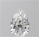 Natural Diamond 5.05 Carats, Pear with  Cut, E Color, VS2 Clarity and Certified by GIA