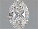 Diamante Natural 0.70 quilates, Ovalado , Color D, claridad SI2 y certificado GIA