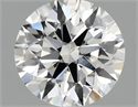 Lab Grown Diamond 1.46 Carats, Round with Excellent Cut, G Color, VVS2 Clarity and Certified by IGI