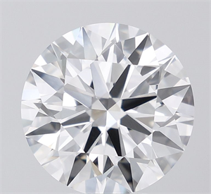 Picture of Lab Grown Diamond 5.01 Carats, Round with Ideal Cut, F Color, VVS1 Clarity and Certified by IGI