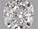 Natural Diamond 0.72 Carats, Cushion with  Cut, F Color, VS2 Clarity and Certified by GIA