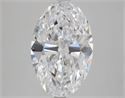 Diamante Natural 4.64 quilates, Ovalado , Color D, claridad IF y certificado GIA